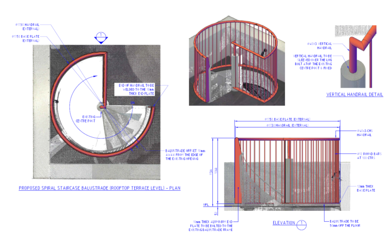 Spiral Balustrade - 1